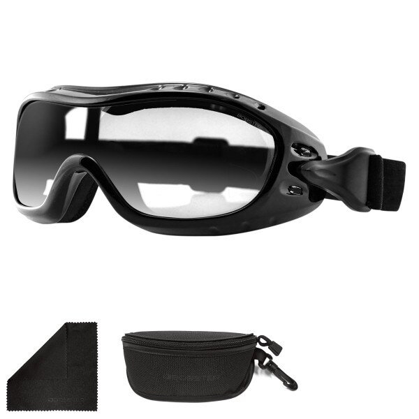 Night Hawk clear lens OTG goggles